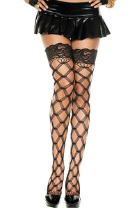 Lace top Fishnet Stockings