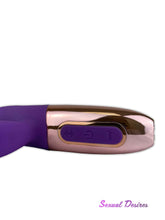 Cargar imagen en el visor de la galería, Thrusting rabbit multifunctional vibrator purple
